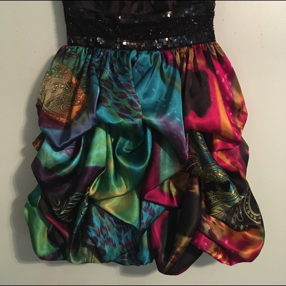 Multi Color Cocktail dress - Picture 2 of 7